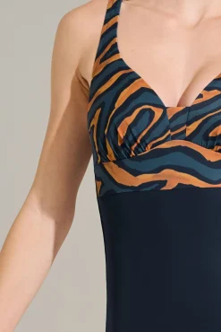 Hot Bügelloser Badeanzug mit Schalen »Tanzania« Damen Einteiler