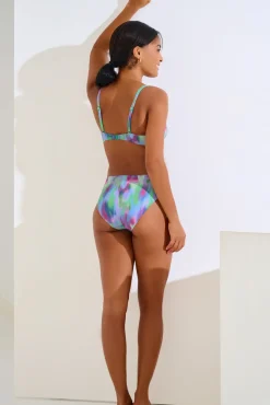 Fashion Bikinislip mit seitlichem Kordelzug »Jersey« Damen Unterteile