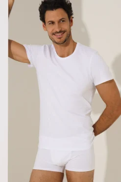 Fashion Herren Kurzarm Unterhemd Herren Unterhemden