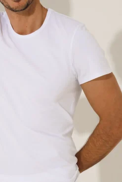 Fashion Herren Kurzarm Unterhemd Herren Unterhemden