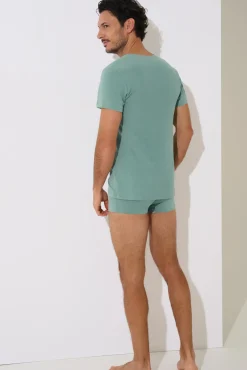New Herren Kurzarm Unterhemd »Odysseus« Herren Unterhemden