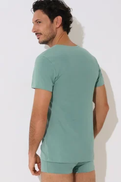 New Herren Kurzarm Unterhemd »Odysseus« Herren Unterhemden