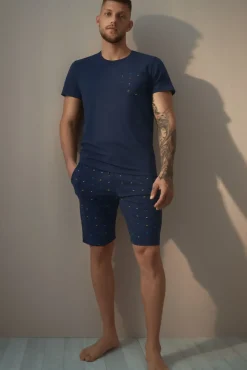 New Herrenpyjama »Poseidon« Herren Pyjamas