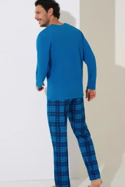 Online Herrenpyjama »Triton« Herren Pyjamas