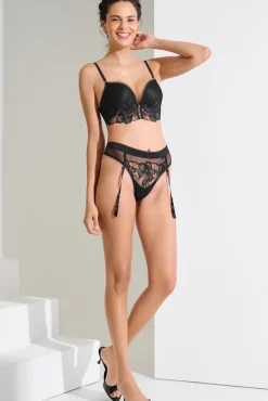 Best Hoher Brasilslip mit Strapshalter »Eminence« Damen Unterteile