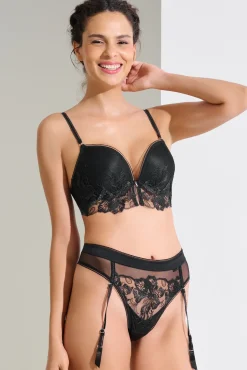 Best Hoher Brasilslip mit Strapshalter »Eminence« Damen Unterteile