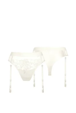 Online Hoher Brasilslip mit Strapshalter »Eminence« Damen Unterteile