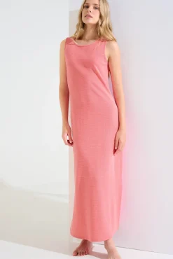 Outlet Langes Kleid »Freely« - Homewear Damen Nachthemden