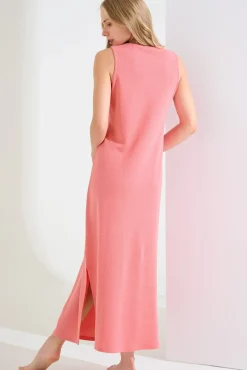 Outlet Langes Kleid »Freely« - Homewear Damen Nachthemden
