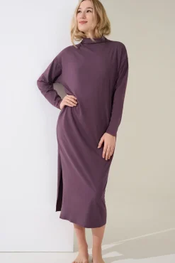 Online Langärmeliges Kleid »Olena« - Homewear Damen Kleider & Röcke