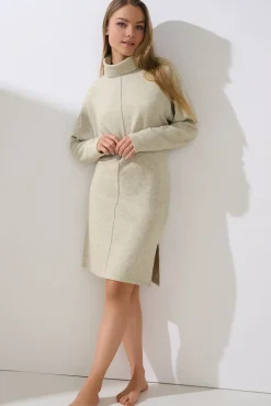 Discount Langärmeliges Kleid »Olivette« - Homewear Damen Kleider & Röcke