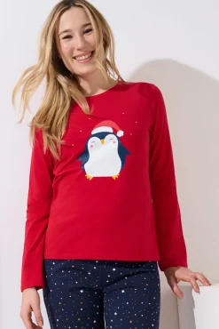 Fashion Pyjama mit Schlafshirt und Hose »Twinkle Star« Damen Pyjamas