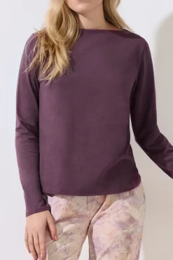New Pyjama mit Schlafshirt und Hose »Olena« Damen Pyjamas