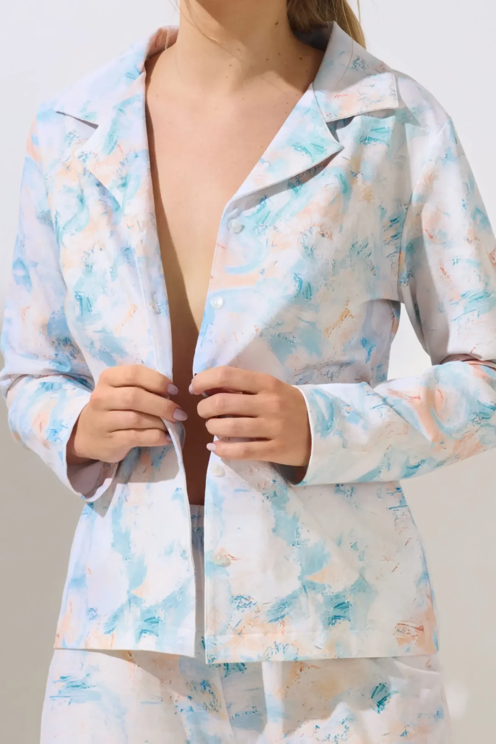 Best Pyjama mit Schlafshirt und Hose »Olena« Damen Pyjamas