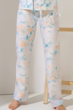 Best Pyjama mit Schlafshirt und Hose »Olena« Damen Pyjamas