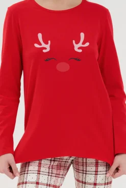 Hot Pyjama mit Schlafshirt und Leggings »Holiday« Damen Pyjamas