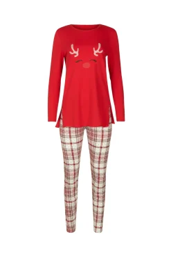 Hot Pyjama mit Schlafshirt und Leggings »Holiday« Damen Pyjamas