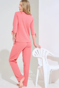 Sale Pyjama mit Schlafshirt und Hose »Freely« - Homewear Damen Pyjamas