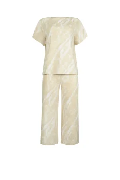New Pyjama mit Schlafshirt und Hose »Naomi« Damen Pyjamas