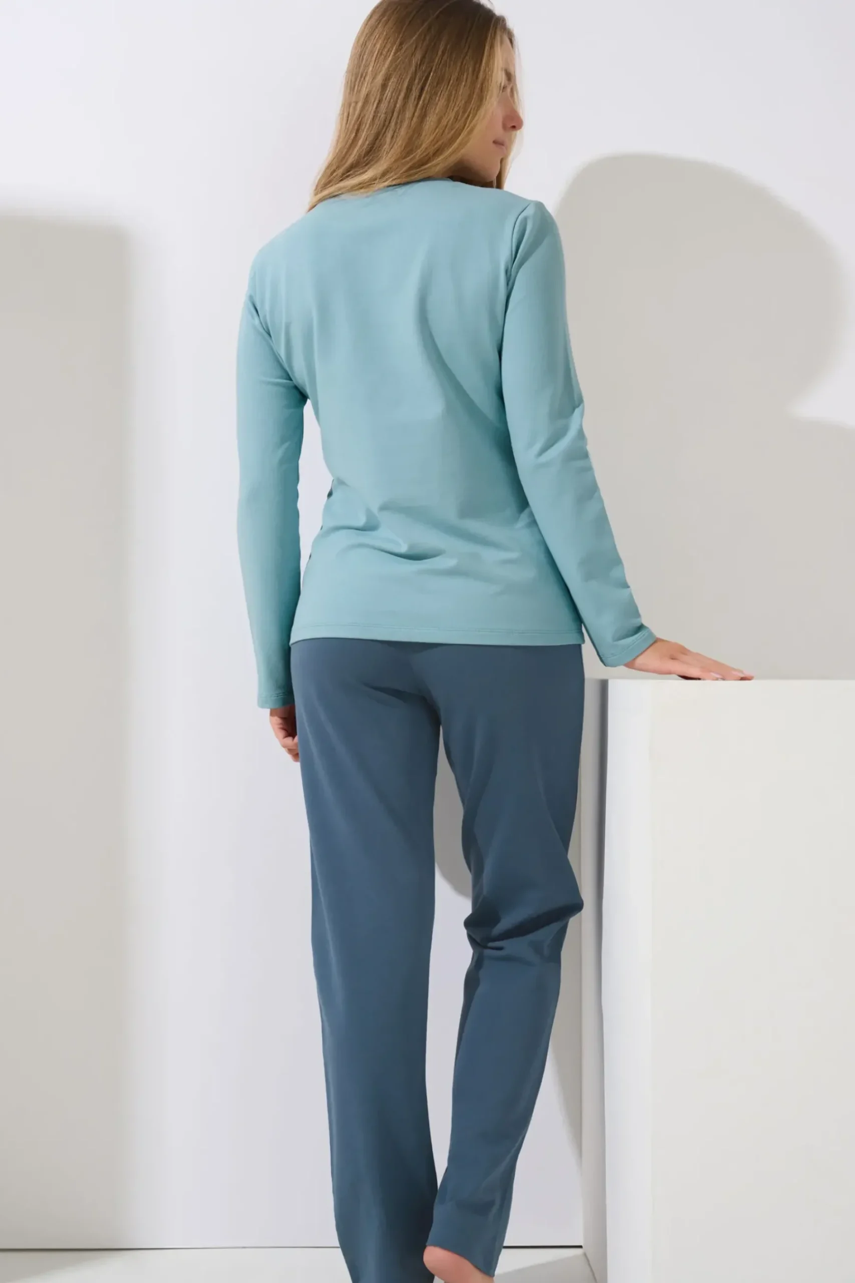 Hot Pyjama mit Schlafshirt und Hose »Delightful« - Loungewear Damen Pyjamas
