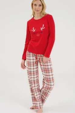 Best Pyjama mit Schlafshirt und Hose »Holiday« Damen Pyjamas
