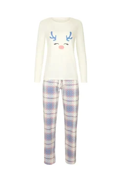 Hot Pyjama mit Schlafshirt und Hose »Holiday« Damen Pyjamas
