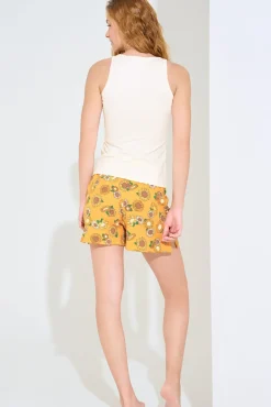 Outlet Pyjama mit Shorts »Summer« Damen Pyjamas