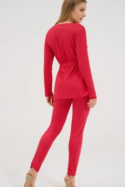 Sale Pyjama mit Tunika und Leggings »Sympathy« Damen Pyjamas