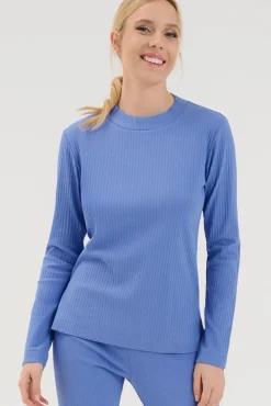 Best Pyjama Oberteil Langarm »Lucky« Damen Pyjamas