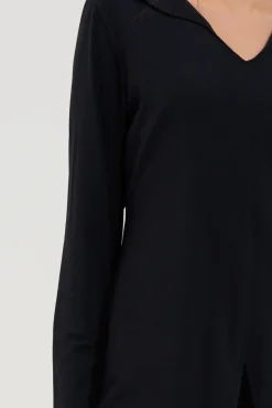 Outlet Pyjama Oberteil Langarm »Mia« Damen Pyjamas