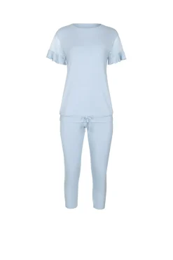 Sale Pyjama Set mit Leggings »Smooth« Damen Pyjamas