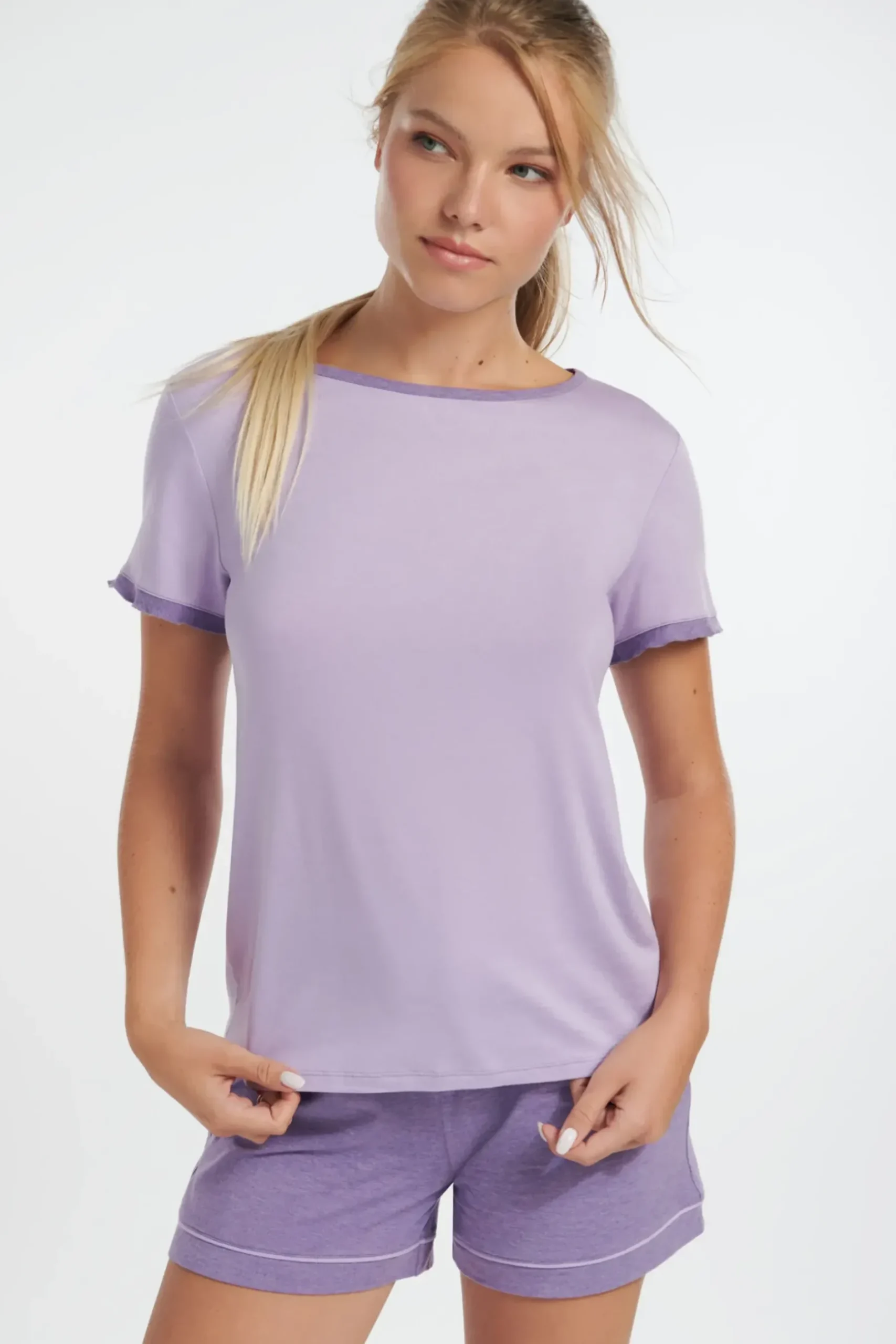 Discount T-Shirt »Laura« Damen Pyjamas|Shirts